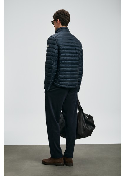 Andy Kaz Tüyü Erkek Mont Siyah