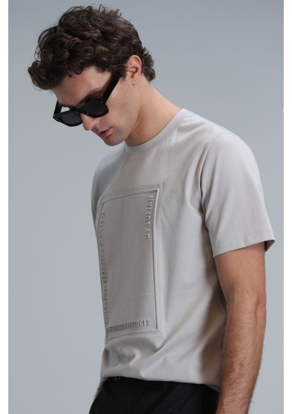 Mabel Modern Grafik T- Shirt Siyah