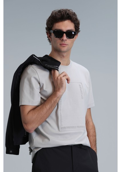 Mabel Modern Grafik T- Shirt Siyah