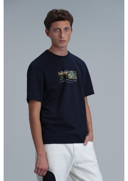 Bıanca Modern Grafik T- Shirt Siyah