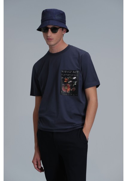 Exotıc Modern Grafik T- Shirt Siyah