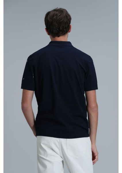 Pascal Smart Erkek Polo Tişört Siyah