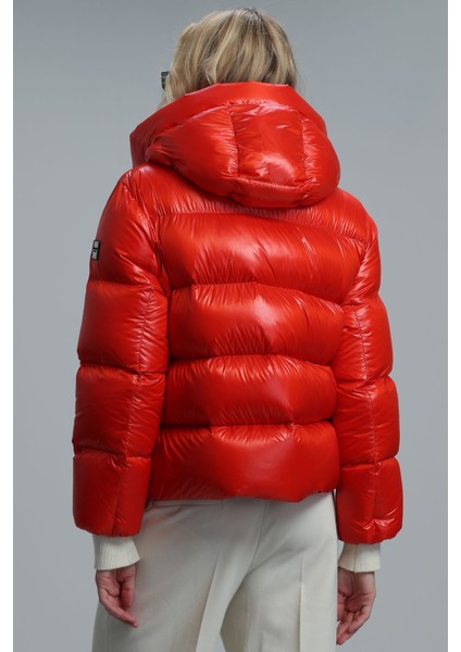 Sun Kaz Tüyü Kadın Mont Siyah