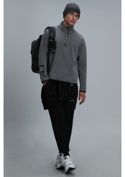 Davın Erkek Sweatshirt Kırık Beyaz