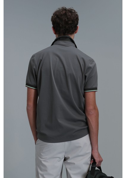 Warm Smart Erkek Polo Tişört Siyah