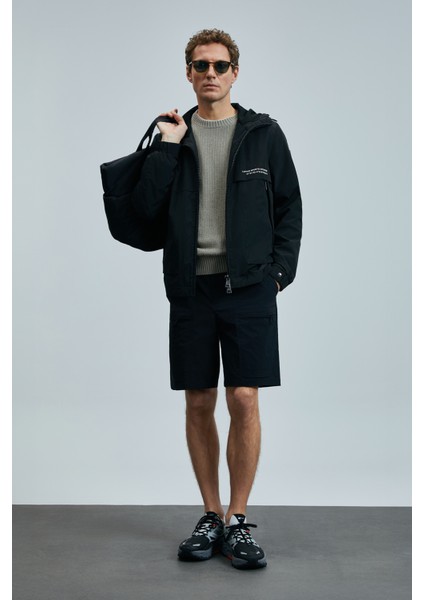 Kıng Erkek Mont Siyah