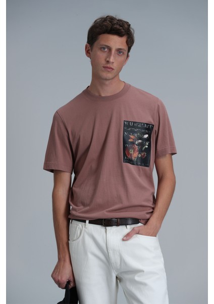 Exotıc Modern Grafik T- Shirt Siyah