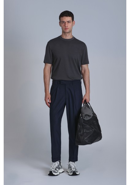 Casa Erkek Basic Tişört Siyah