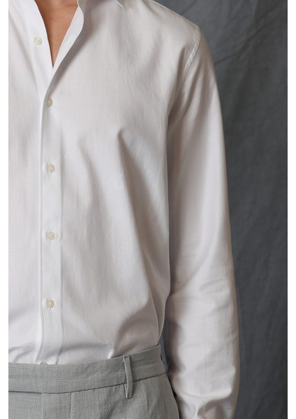 Nagoya Erkek Smart Gömlek Comfort Slim Fit Mavi