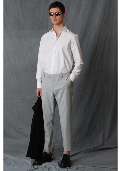Nagoya Erkek Smart Gömlek Comfort Slim Fit Mavi