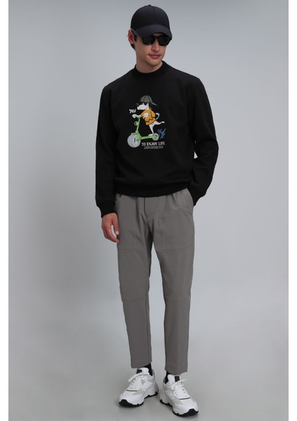 Igor Erkek Sweatshirt Siyah