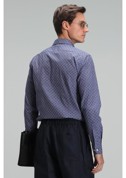 Benjamın Erkek Smart Gömlek Slim Fit Lacivert
