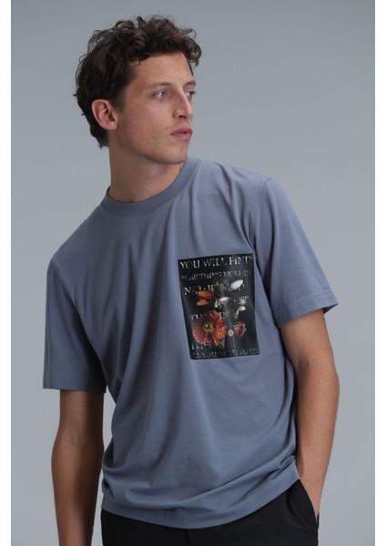 Exotıc Modern Grafik T- Shirt Siyah