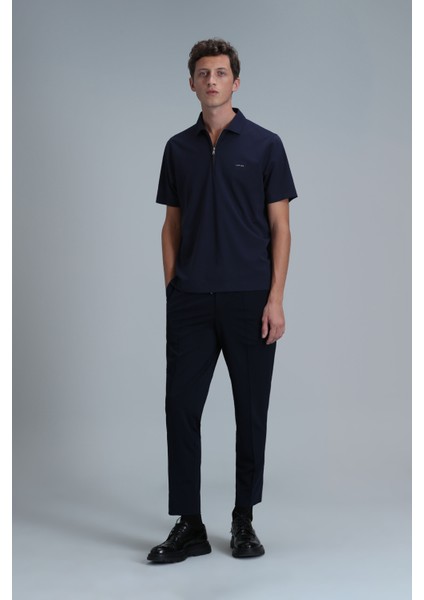 Robert Smart Erkek Polo Tişört Siyah