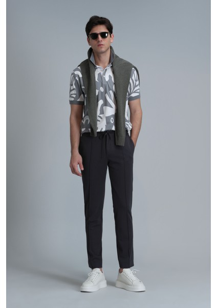 Lındon Smart Erkek Polo Tişört Siyah