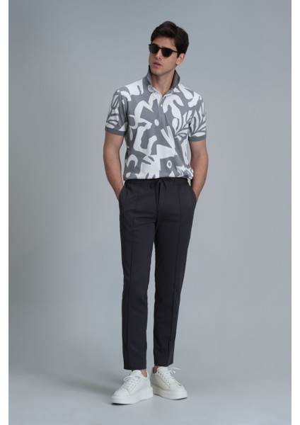 Lındon Smart Erkek Polo Tişört Siyah