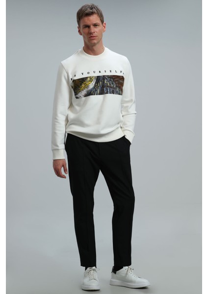 Dean Erkek Sweatshirt Siyah