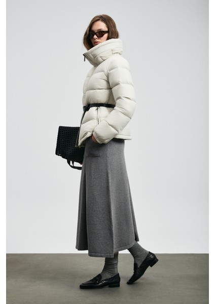 Flash Ekru Kadın Mont 122120044