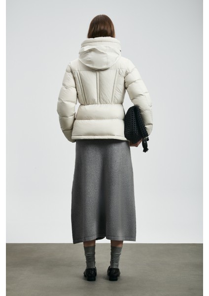 Flash Ekru Kadın Mont 122120044