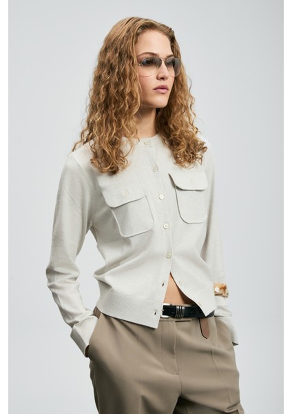 Zendaya Taş Kadın Hırka 122100006