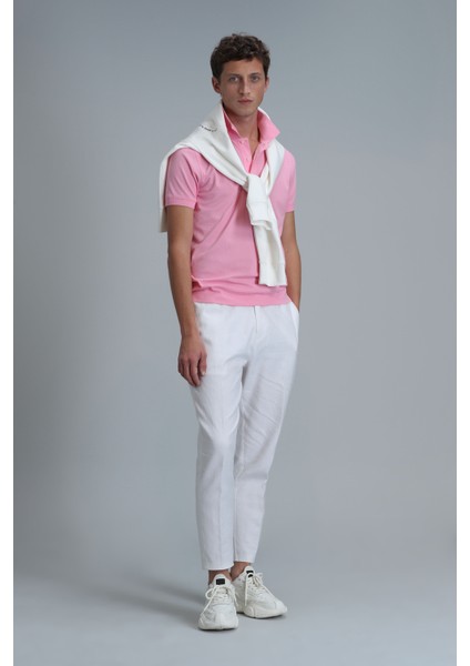 Laon Smart Erkek Polo Tişört Slim Fit Siyah