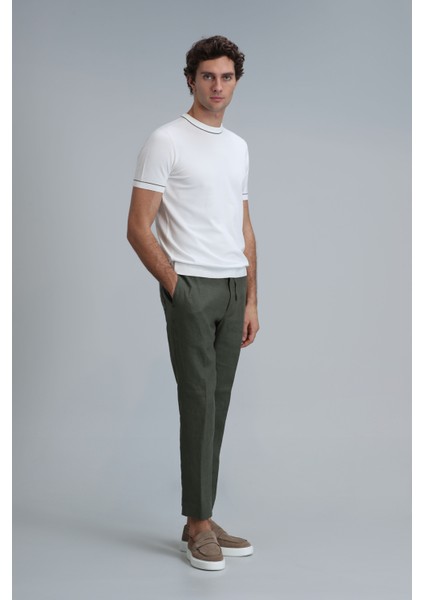 Karl Spor Erkek Chino Pantolon Slim Fit Siyah