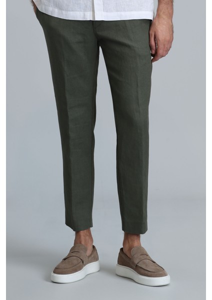 Karl Spor Erkek Chino Pantolon Slim Fit Siyah