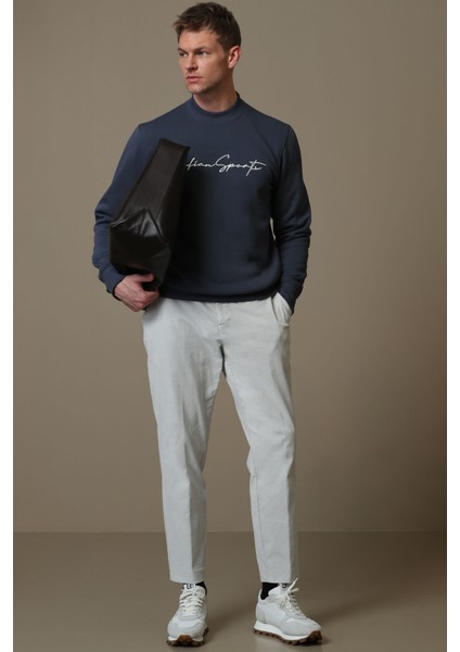Lowe Erkek Sweatshirt Mürdüm