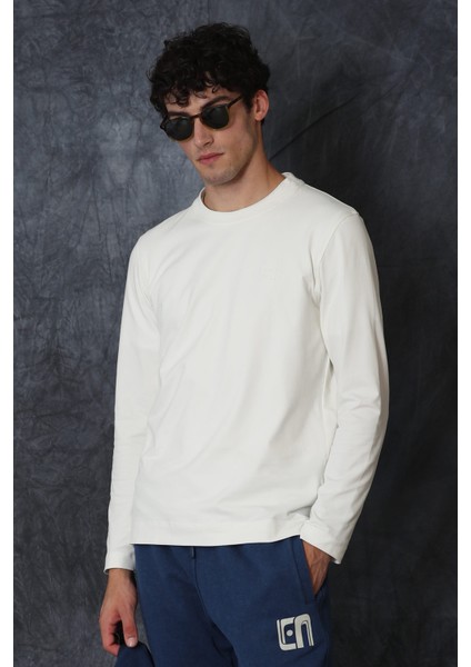 Blend Erkek Uzun Kol Tişört Siyah