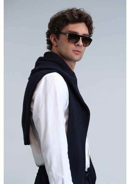 Danıel Erkek Basic Gömlek Regular Fit Mavi