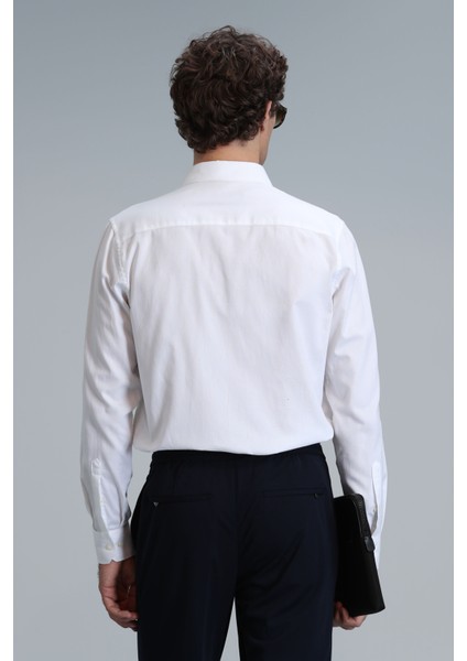 Danıel Erkek Basic Gömlek Regular Fit Mavi