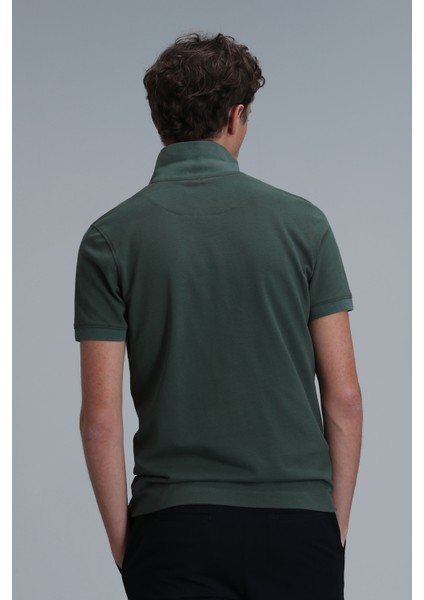 Laon Smart Erkek Polo Tişört Slim Fit Siyah