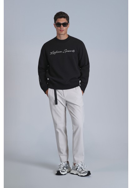 Loved Erkek Sweatshirt Siyah