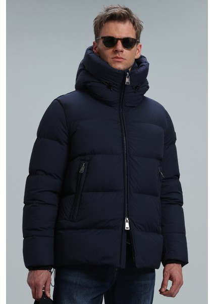 Tommy Kaz Tüyü Erkek Mont Taş