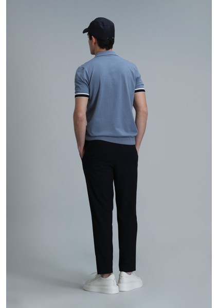 Glen Smart Erkek Chino Pantolon Slim Fit Siyah