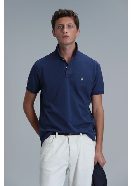 Laon Smart Erkek Polo Tişört Slim Fit Siyah