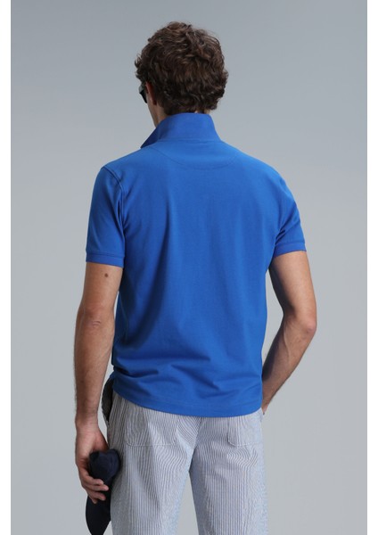 Laon Smart Erkek Polo Tişört Slim Fit Siyah