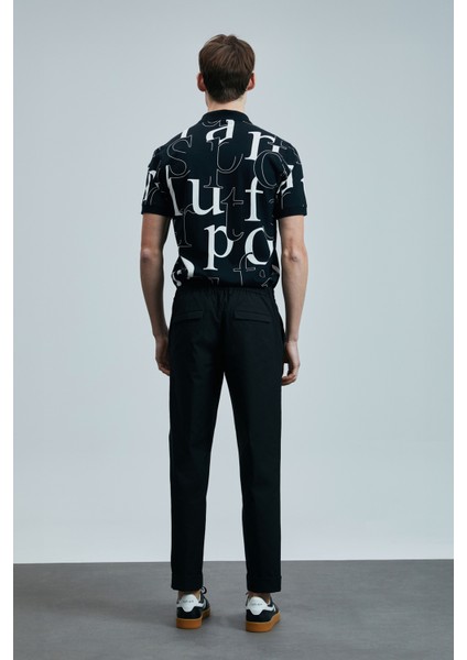 Dıamond Smart Erkek Polo Tişört Siyah