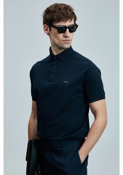 Luna Smart Erkek Polo Tişört Siyah