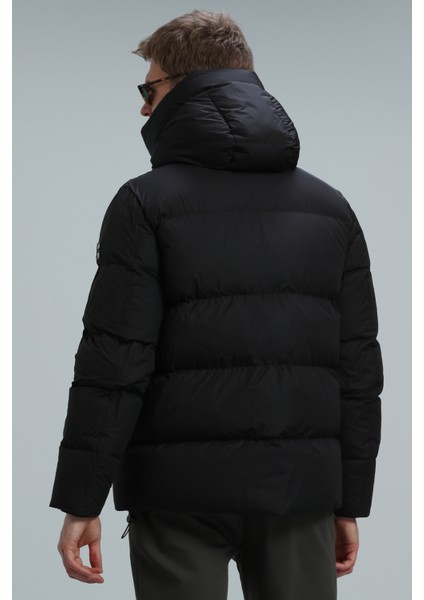 Oversize Minimalist Erkek Kışlık Mont - Regular Fit