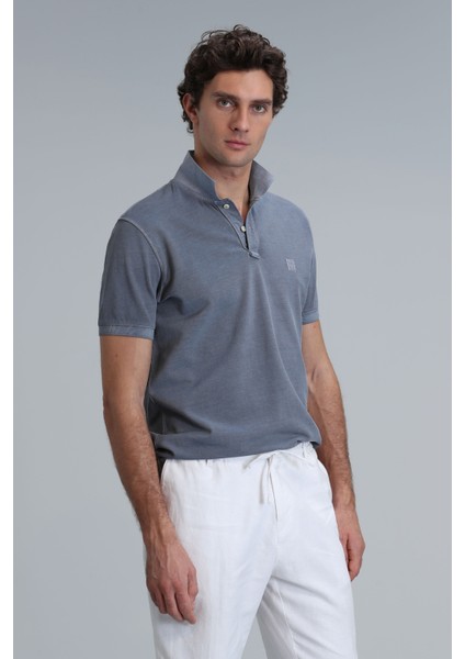 Vernon Smart Erkek Polo Tişört Gri