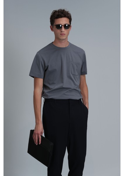 Felıx Modern Grafik T- Shirt Siyah