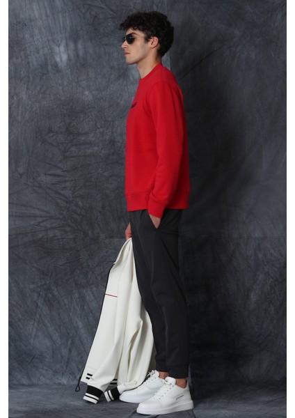 Star Erkek Sweatshirt Siyah