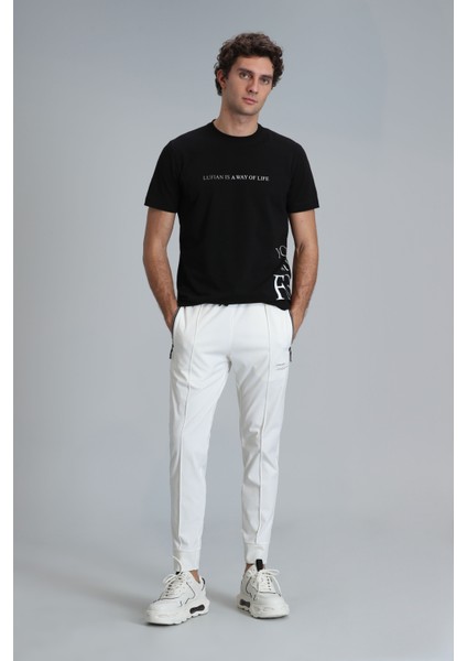 Potter Modern Grafik T- Shirt Siyah