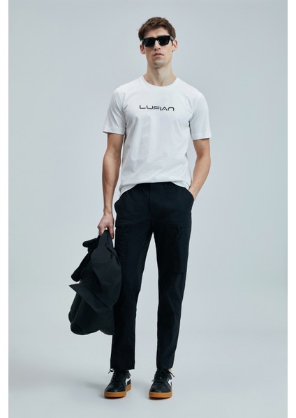 Fusıon Modern Grafik T- Shirt Siyah