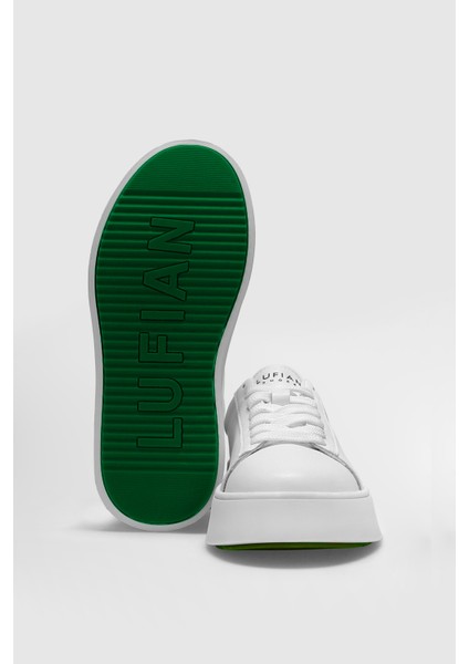 Adel Yeşil Hakiki Deri Kadın Sneaker Ayakkabı 121230052