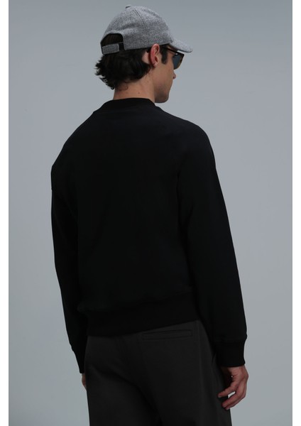 Bert Erkek Sweatshirt Siyah