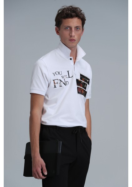 Mandy Smart Erkek Polo Tişört Siyah