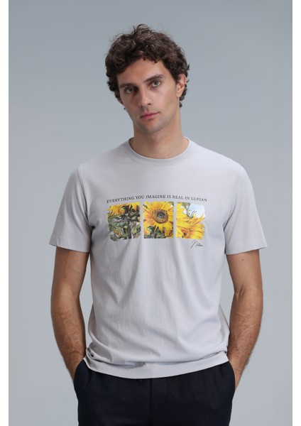 June Modern Grafik T- Shirt Siyah