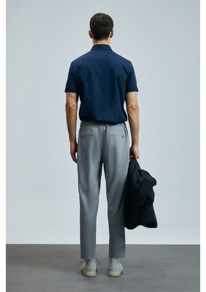 Sımon Smart Erkek Chino Pantolon Slim Fit Siyah